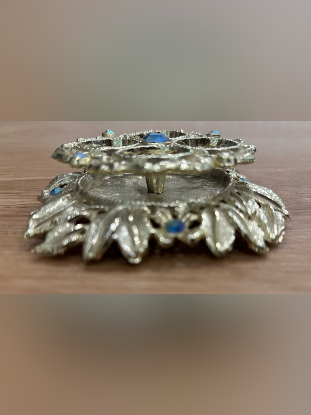 Midcentury Rhinestone Lipstick Stand - Picture 3 of 4